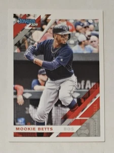 Camiseta deportiva Mookie Betts Var 2019 Panini Donruss - Variation Dark #101 Red Sox - Imagen 1 de 3