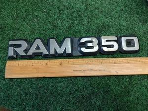1991-1997 Dodge Ram 350 Front Fender Emblem Badge 55034136 OEM 4S2 - Picture 1 of 8