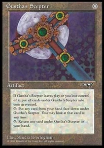 MTG English Gustha's Scepter NM Normal Alliances - Picture 1 of 1