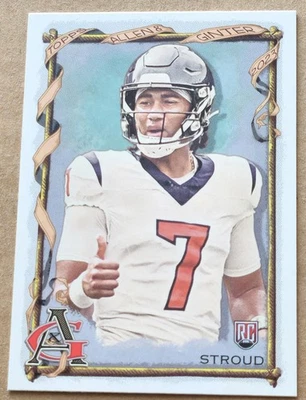 2023 Topps Composite #402 CJ Stroud RC Rookie Houston Texans  - Image 1 of 2