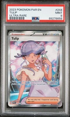 2023 POKEMON JAPAN TULIP PARADOX RIFT ULTRA RARE PSA {9} MINT - Image 1 of 2