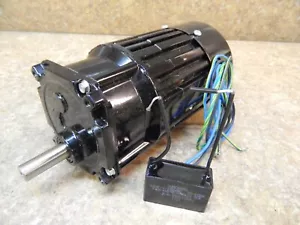 BODINE 18:1 GEARMOTOR 0453NS 1 Phase 1/15 HP 36 IN LBS 115 VAC 94 RPM - Picture 1 of 10