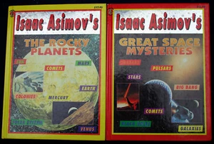 Lot 2 Asimov True Science Homeschool Elem Science ROCKY PLANETS SPACE MYSTERIES - Bild 1 von 10