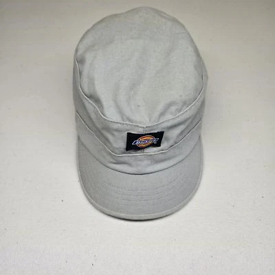 Dickies Unisex Hat Large Light Gray Bucket Cap Newsboy Canvas Cotton - Image 1 of 4