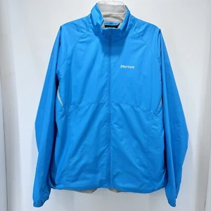 Marmot Jacket Women’s Medium Full Zip Nylon Fleece Lined Vented Hiking Running - Picture 1 of 8