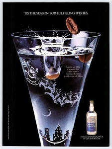 Anuncio de revista Sambuca Romana 1988 vino navidad de colección 8"x11" años 80 M449 - Imagen 1 de 1