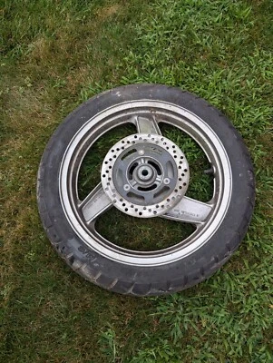 KAWASAKI 94 - 04 EX500R NINJA REAR WHEEL RIM 41073-1474-GE EX500 EX 500R 500 jh - Image 1 of 4