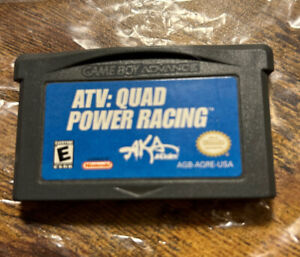 ATV: QUAD POWER RACING NINTENDO GAME BOY ADVANCE SP GBA Tested Cartridge Only!