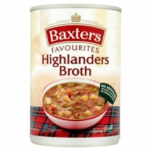 Baxters Favourites Highlanders Beef Broth Soup 400g - (PACK OF 4) - Picture 1 of 1