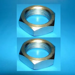 jam nuts 1.00 - 12  left hand   heim joints rod ends ( 2 QTY ) - Foto 1 di 3