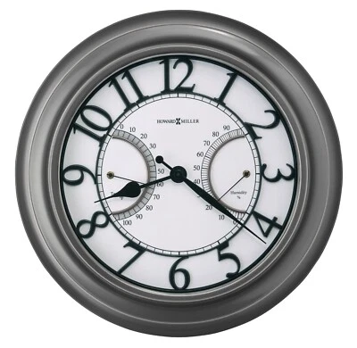 RELOJ DE PARED HOWARD MILLER EXTERIOR 24,25" DIÁMETRO 625668 NUEVO 625668 Foto 1 de 2