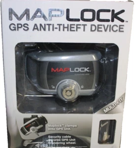 MAPLOCK MULTI-FIT GPS ANTI-THEFT DEVICE 3501049 SUIT NAVMAN, TOM TOM, GARMIN ETC - Picture 1 of 8