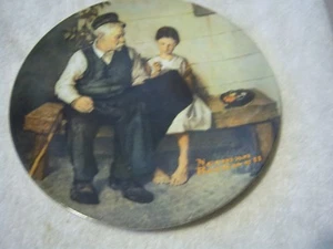 Norman Rockwell Series Bradford Exchange The Lighthouse Keepers Daughter w/COA - Picture 1 of 7