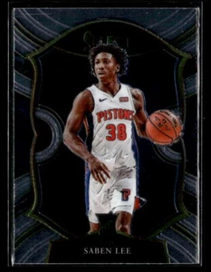 Saben Lee 2020 Panini Select Concourse RC #97 Detroit Pistons - Imagen 1 de 2