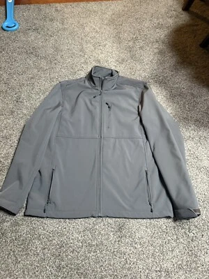 Outdoor Life Jacket Mens X-Large Tall Gray Hard Shell Nature - Image 1 of 4