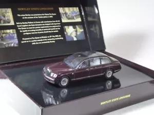 (KI-07-37) Minichamps 436139700 Bentley State Limousine QE II in scala 1:43 in confezione originale - Foto 1 di 2