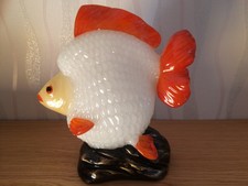 FANCY GOLDFISH SCULPTURE RYUKIN RANCHU ORANDA LIONHEAD GOLDFISH KOI COLLECTABLES