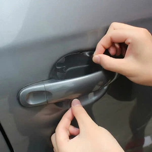 4pcs x Clear Car Door Handle Films Protective Scratches Protector Accessories - Picture 1 of 12