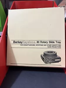 Keystone 80 Rotary Slide Tray Kodak Carousel Slide Projectors Great For Coins - Picture 1 of 4