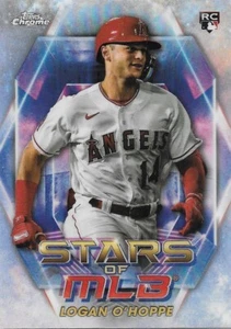 2023 Topps Update Series LOGAN O'HOPPE RC Chrome Stars of MLB -ANGELS- #SMLB-63 - Picture 1 of 1