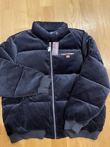 blue polo jacket
