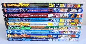 Shonen Jump Lot of 9 Issues 2007 No Cards or Extras - Picture 1 of 3