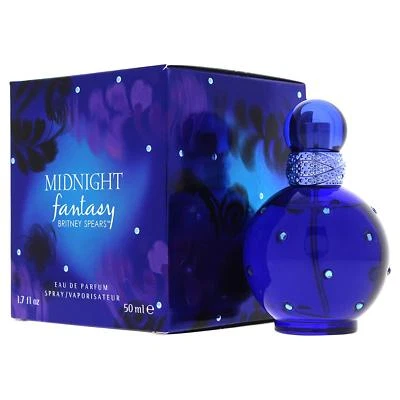 BRITNEY SPEARS MIDNIGHT FANTASY 50ML EAU DE PARFUM SPRAY BRAND NEW & SEALED