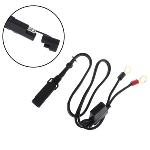 Motorrad Batteriepol Ring Stecker Kabelbaum 12V Ladegerät Y Adapter Cabl_ZK - Bild 1 von 10
