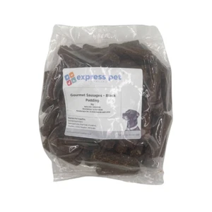 Black Pudding Sausages Dog Treat Chew High Protein Low Fat Hypoallergenic Treats - Picture 1 of 1