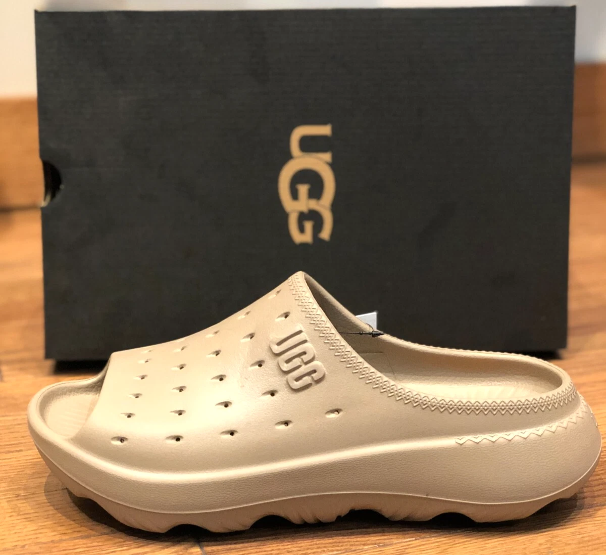 NEW* MEN UGG Slide It Taupe (1137973 DUNE), Sz 8.0 - 12.0 