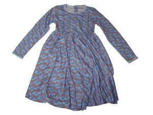 NWT The Proper Peony Boutique Girls Dress Size 8Y Pima Twirl Pumpkin Patch L/S - Picture 1 of 8