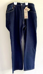 Men's Levi's 501 Button Fly Premium Blue Denim Jeans Size 40 X 32 NWTGS - Picture 1 of 5