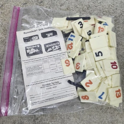 Rummikub - Deluxe Edition - 1997 Edition Game Pressman 100% Complete Travel Case - Image 1 of 2