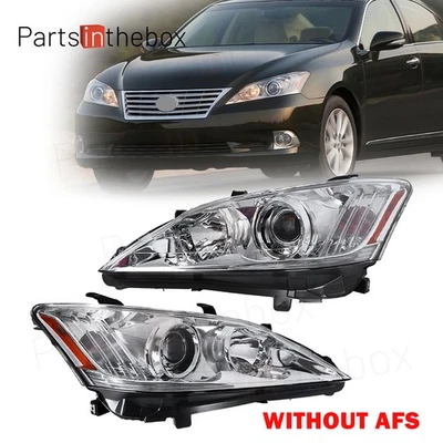 Pair HID Xenon Headlight Headlamp Left Right Side For 2010 2011 2012 Lexus ES350 Foto 1 de 4