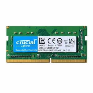 Crucial 4GB 8GB 16GB DDR4 RAM 2400 2666 3200 MHz SO-DIMM 260Pin For Laptop New - Picture 1 of 20