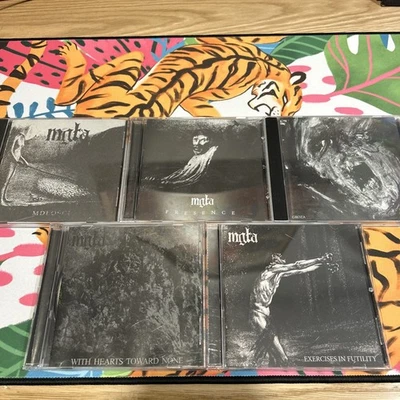 Mgla 5 CD Lot Black Metal Exercises In Futility With Hearts Towards None Groza Foto 1 de 4