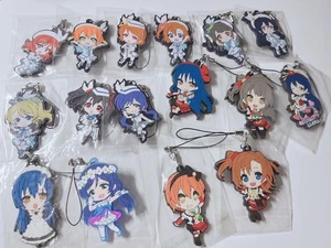 Love Live figure rubber strap key chain Lot 16 set mascot hobby anime Japan m636 - Picture 1 of 3