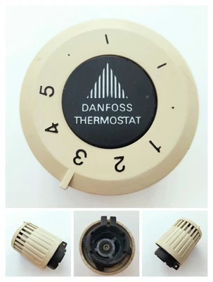 Danfoss Thermostatkopf Heiz Körper Regler Thermostat Kopf Ventil Heizung Winter - Bild 1 von 4