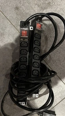 HP HSTNR-PS03 411273-002 417585-001 7 Outlets C13 Modular PDU Extension Bar - Image 1 of 4