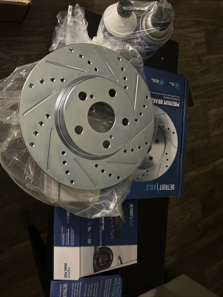 [DELANTERO Y TRASERO] Discos de Freno + Pastillas para Kia Soul Forte 17-24 - Imagem 1 de 3