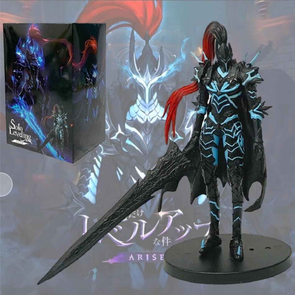 Figura PVC Solo Leveling Shadow Knight - Anime Modelo de Acción Juguete Coleccionable Regalo Foto 1 de 4