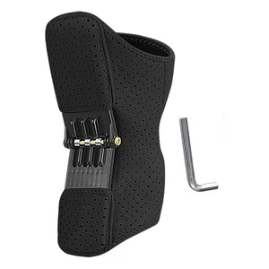 Power Kniebandage Gelenkstütze verstellbar atmungsaktiv gefedert Kniebandage - Bild 1 von 10