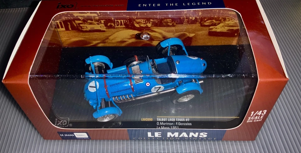 Rarität-ixo LEMANS COLLECTION VINTAGE Talbot Lago T26 GS - Le Mans 1951 ixo - Bild 1 von 1