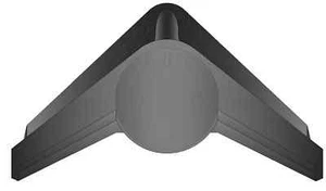 X-49 Night Raven Ace Combat 3 Aircraft Mahogany Kiln Dry Wood Model Large New - Picture 1 of 1