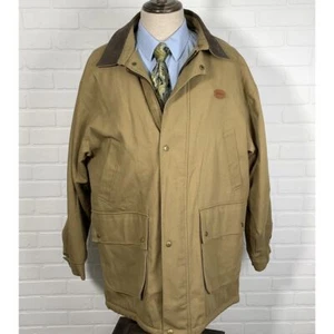 Browning Barn Coat Men XL Brown Sherpa Lined Insulated Work Chore Jacket - Picture 1 of 14