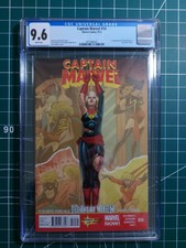 Captain Marvel 14 1st Appearance Of Kamala Khan CGC 9.6