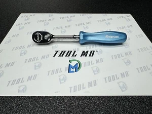 Snap-on Tools USA NEW 1/4" Drive PEARL BLUE Hard Handle Ratchet THLD72 - Picture 1 of 12