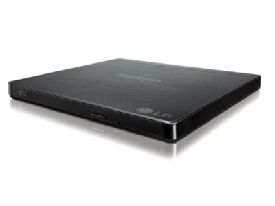 LGE Optical Drive BP60NB10 BDXL drive USB 2.0 external Black Bare   - Image 1 of 2