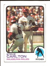 1973 Topps Baseball Card  #300 Steve Carlton Philadelphia Phillies - Good Cond.