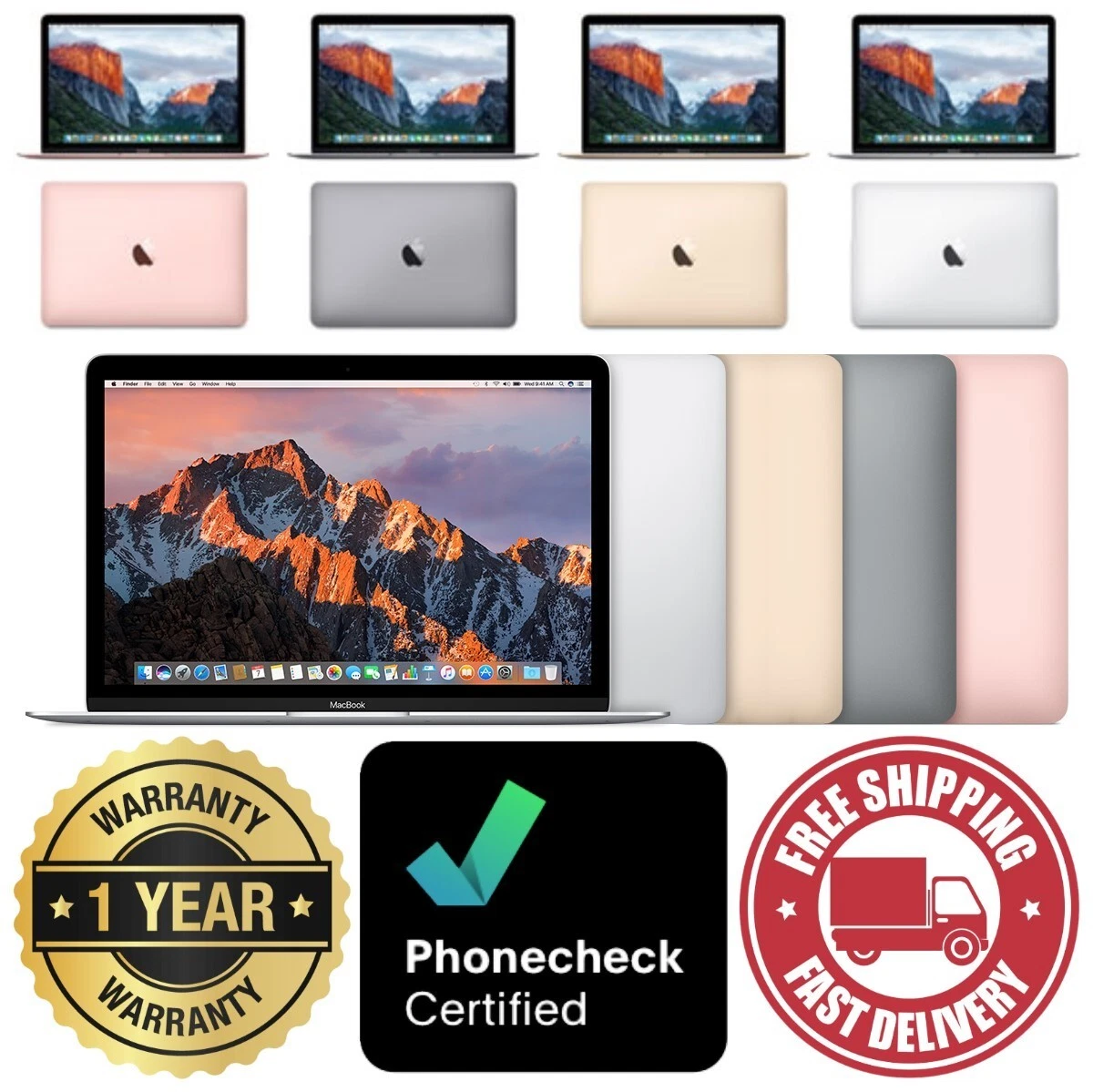 2016 Apple MacBook Intel Core M Laptops for sale | eBay